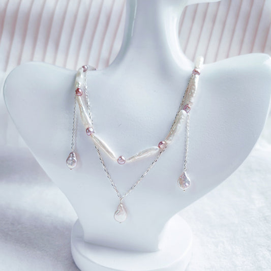 baroque pearl necklace