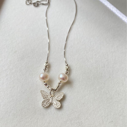 Butterfly Pendant Necklace